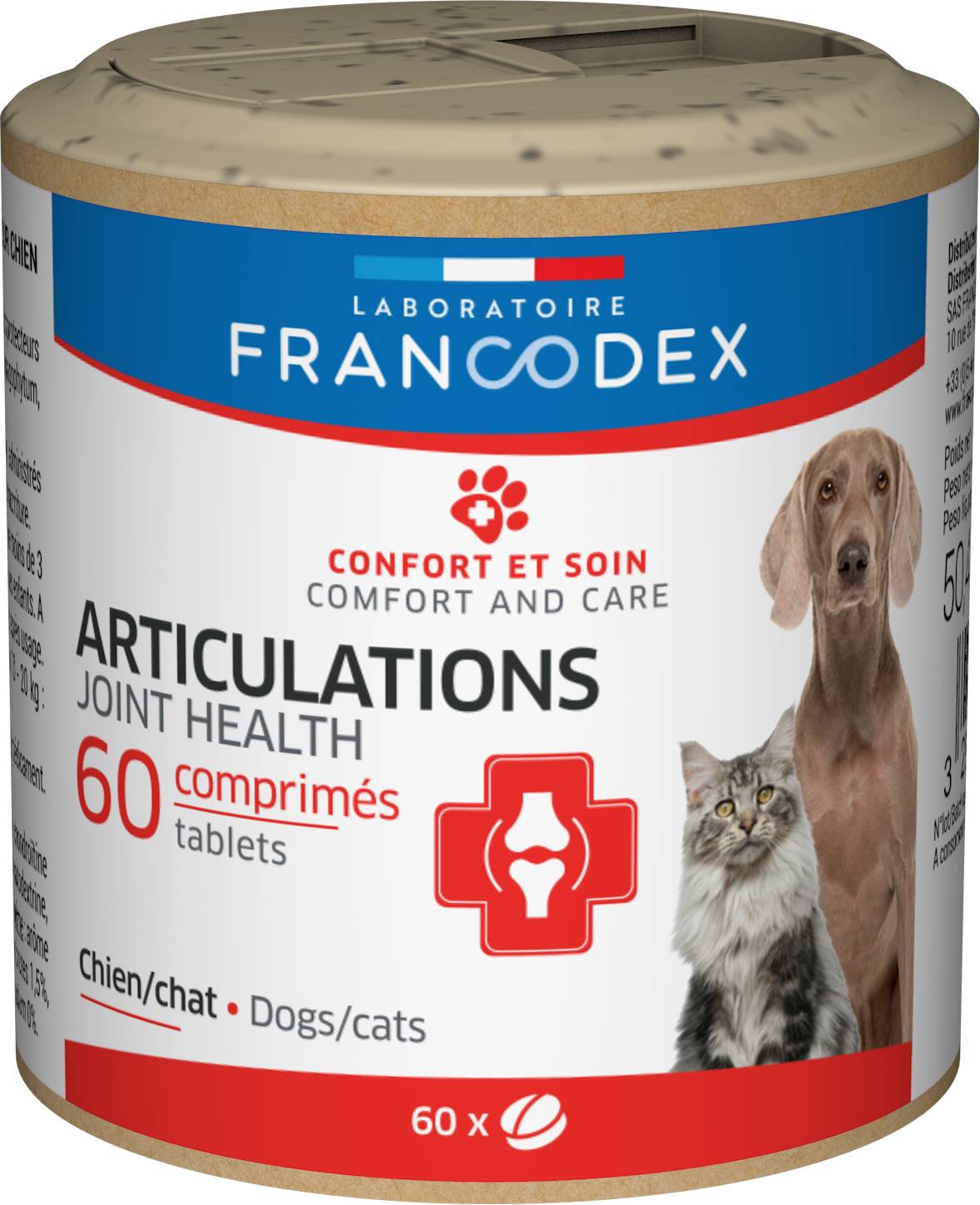 Francodex - Articulations comprimés chien et chat – FRANCODEX