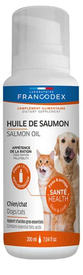Francodex - Huile de saumon chien chat - FRANCODEX - Image 4