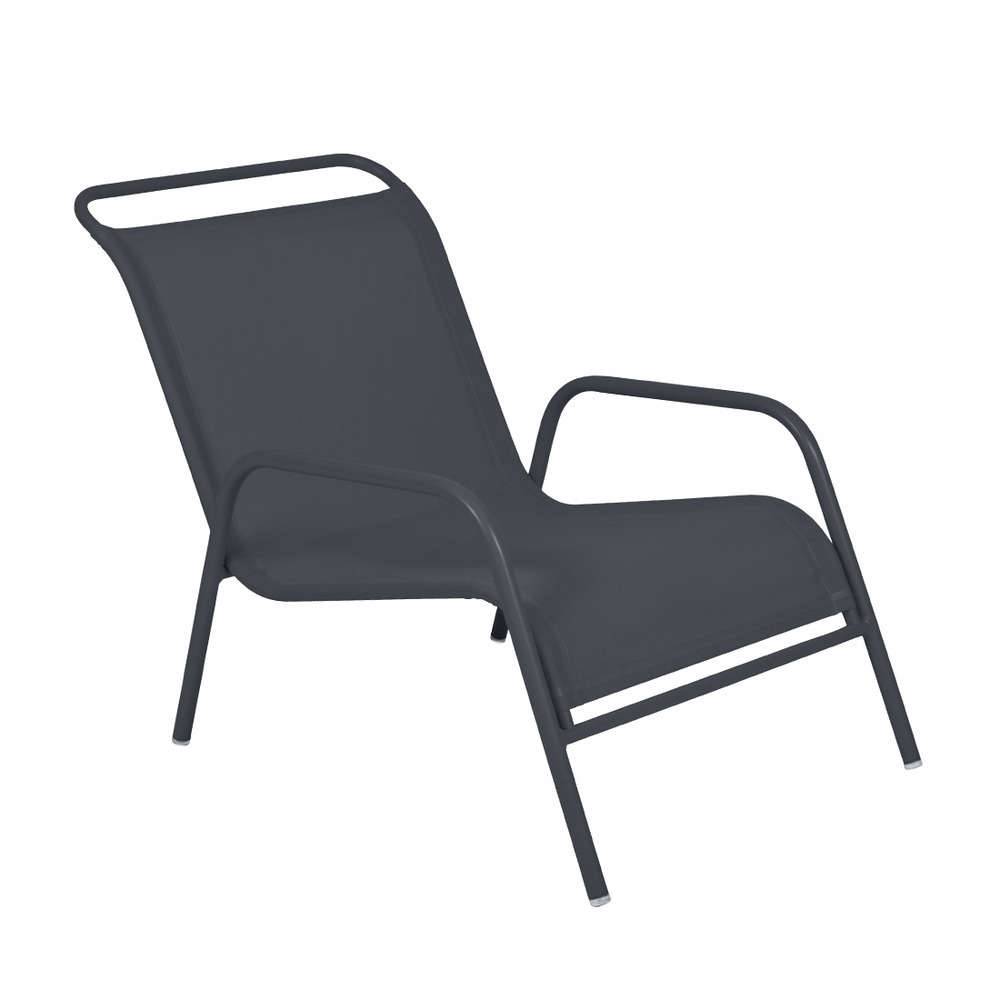 Fermob - Fauteuil bas Coolside carbone - FERMOB - Image 1