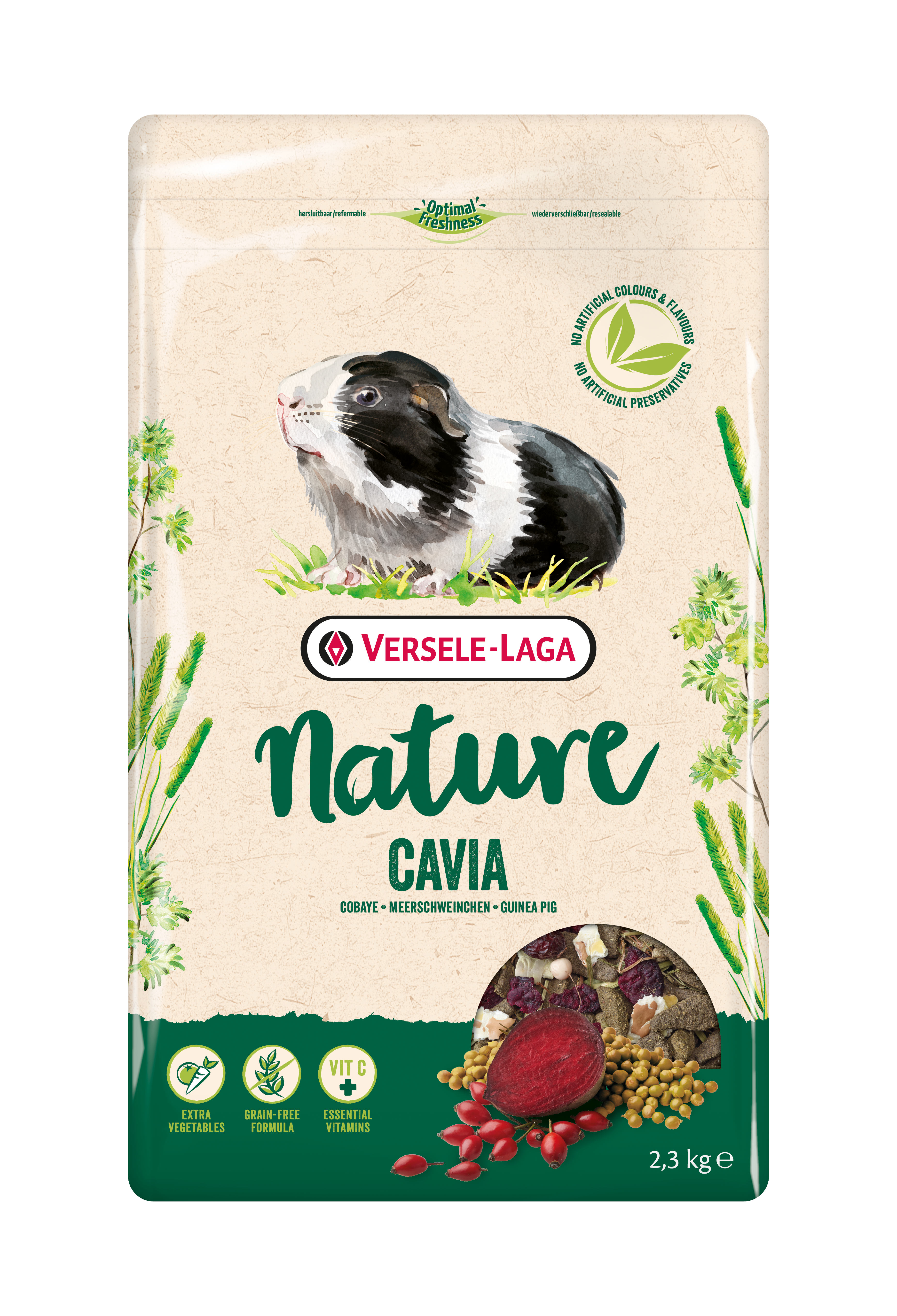 Versele Laga - Mélange Nature Cavia Cochon d'Inde 2,3 kg Versele Laga - Image 3