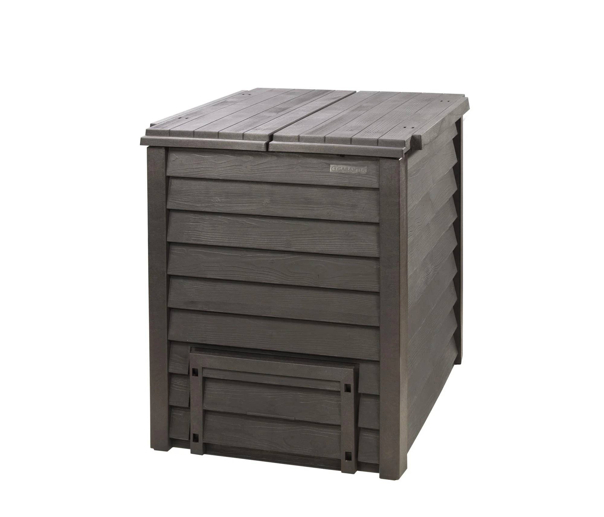 Garantia - Composteur Thermo-Wood 600 L brun anthracite L80 x l80 x H100 cm - Image 7
