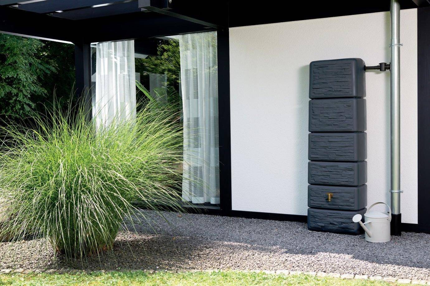Garantia - Récupérateur d'eau de pluie 330 L mural robinet inclus - Garantia - Image 5
