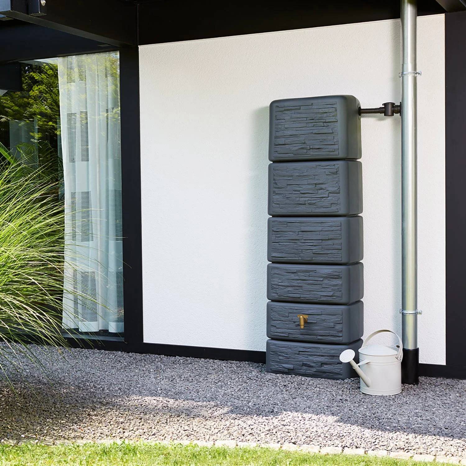 Garantia - Récupérateur d'eau de pluie 330 L mural robinet inclus - Garantia - Image 3