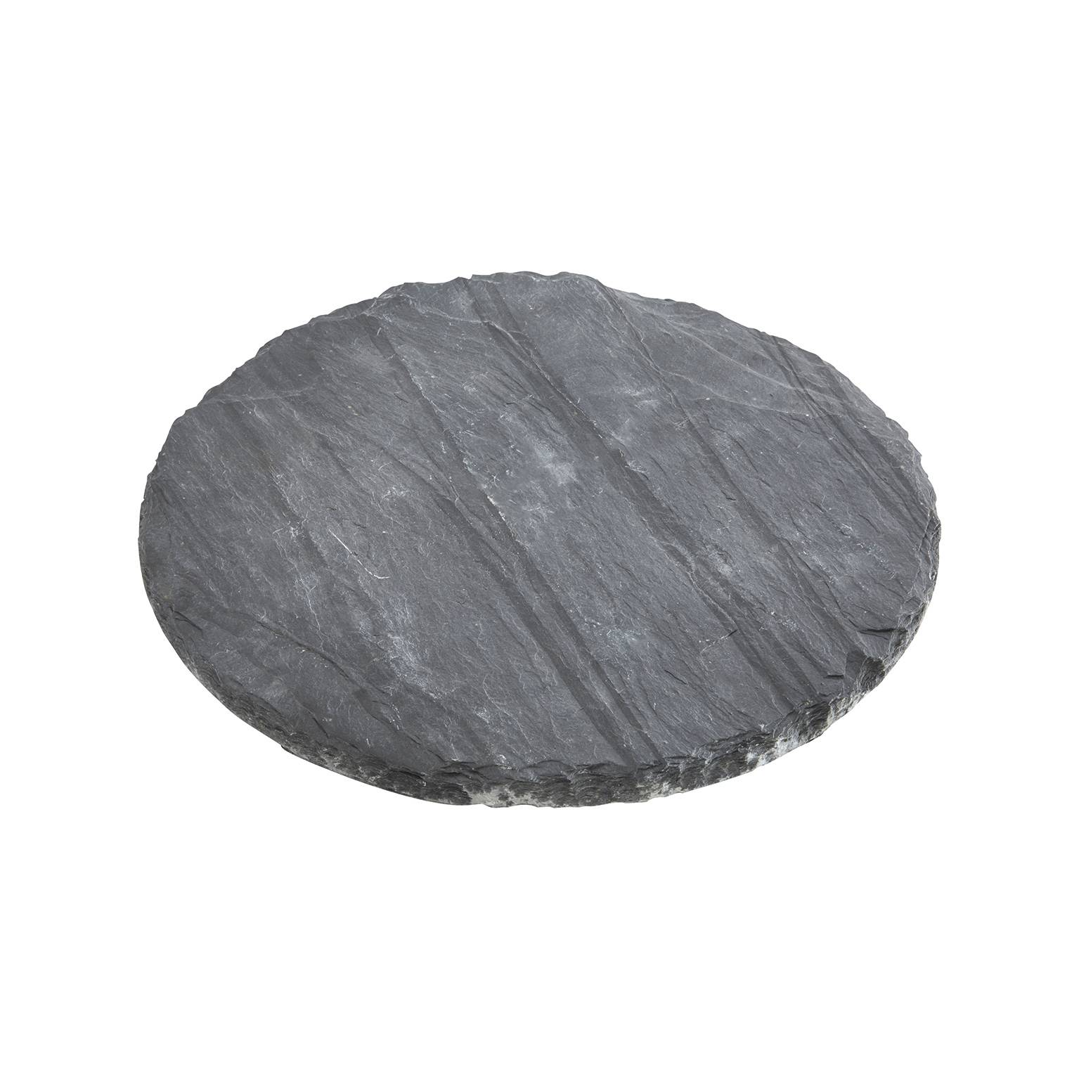 Pas japonais ardoise rond Noir Ø.40 x 1,6 / 2,2 cm - Image 3