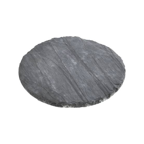 Pas japonais ardoise rond Noir Ø.40 x 1,6 / 2,2 cm - Image 7