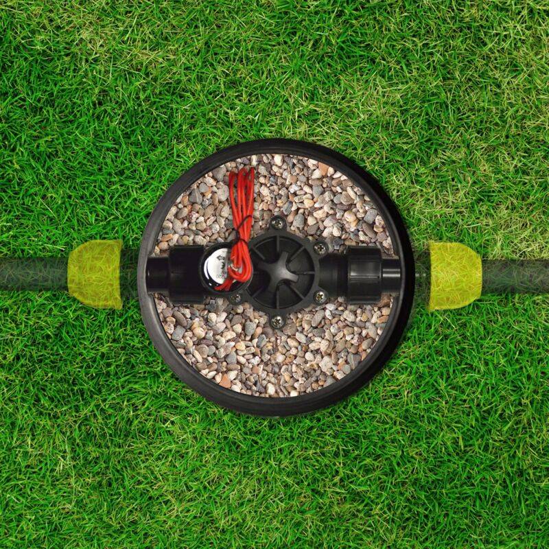 Jardibric - Regard de visite circulaire polypropylène noir et vert Ø 21 cm H 20 cm - JARDIBRIC - Image 4