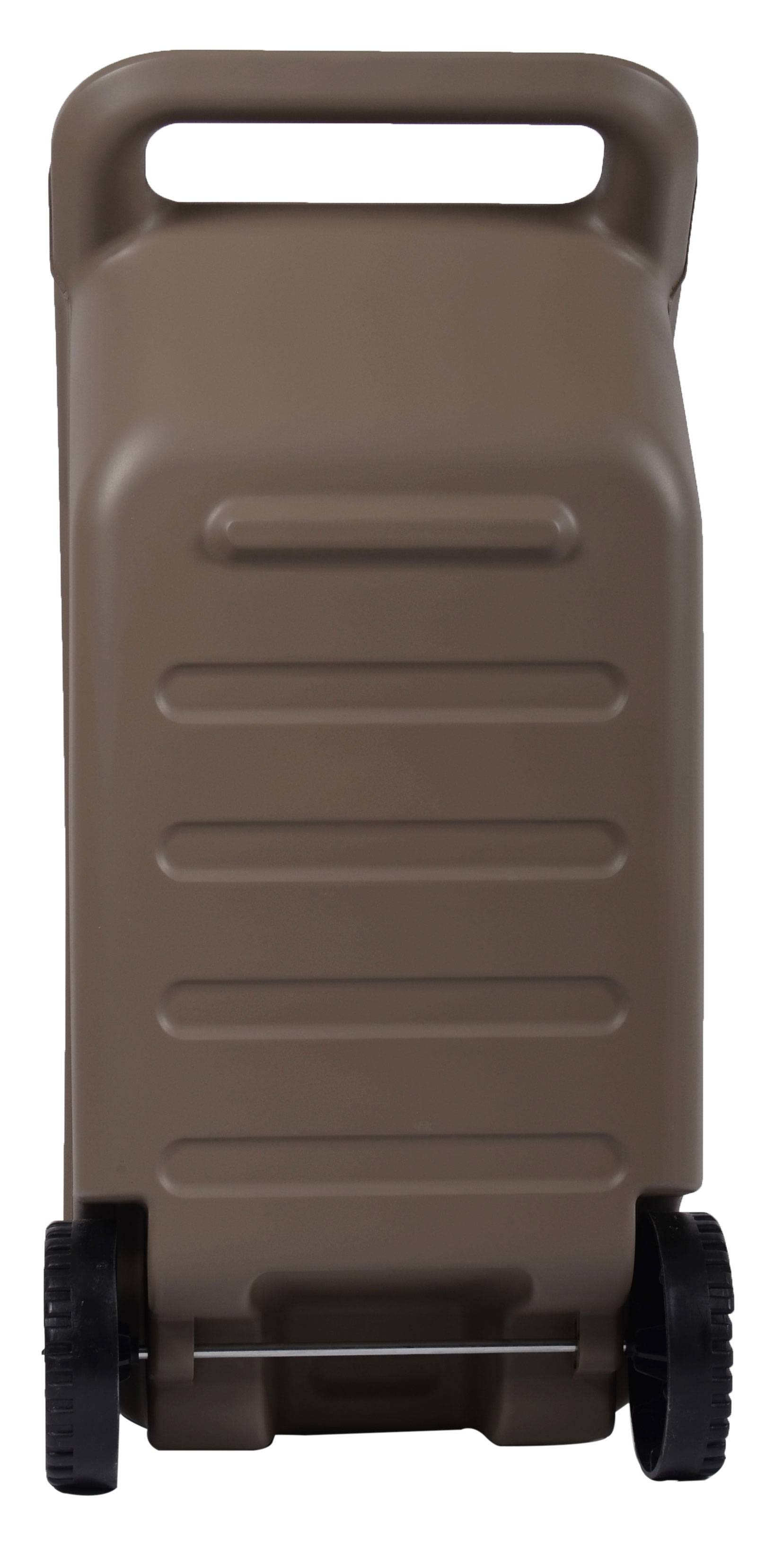 EDA Plastiques - EDA - Citerne à eau Nomade sur roues coloris taupe - 55L - Image 3