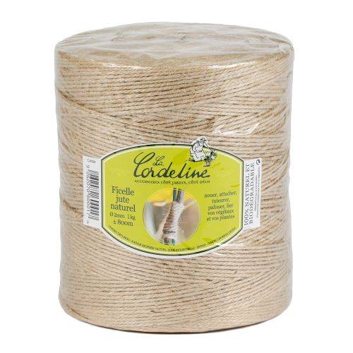 La Cordeline - La Cordeline - Ficelle en jute ±800 m - Ø2 mm - Image 2