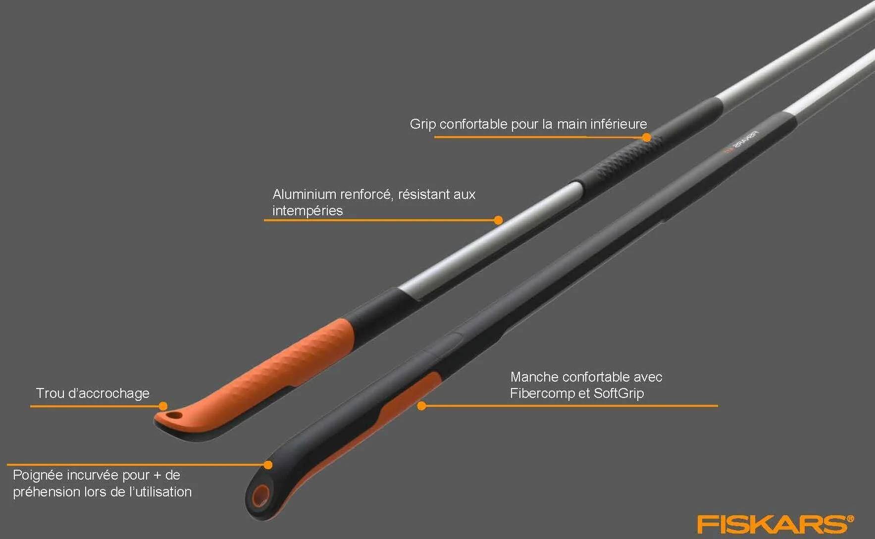 Fiskars - Fiskars - Râteau de jardin Xact™ M 370 mm - Image 5