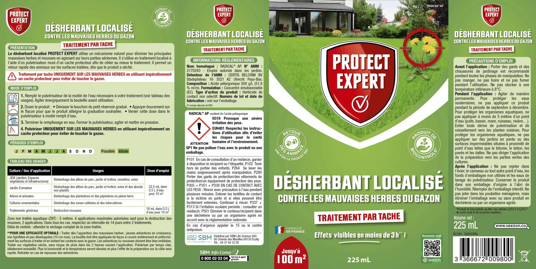 BHS - Désherbant Gazon PROTECT EXPERT - Image 2