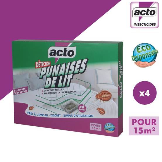 Acto - Boîtes de détection punaises de lit ACTO - Image 5