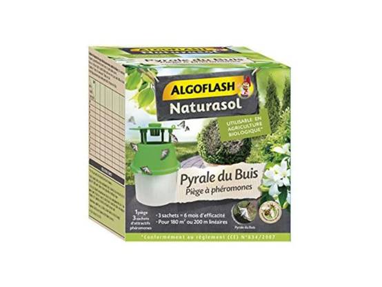 Algoflash - Pyrale du buis piège à phéromones 3 capsules - ALGOFLASH NATURASOL - Image 1