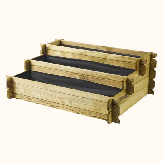 Cerland - Carré Potager Bois – ANGELIC - Image 1