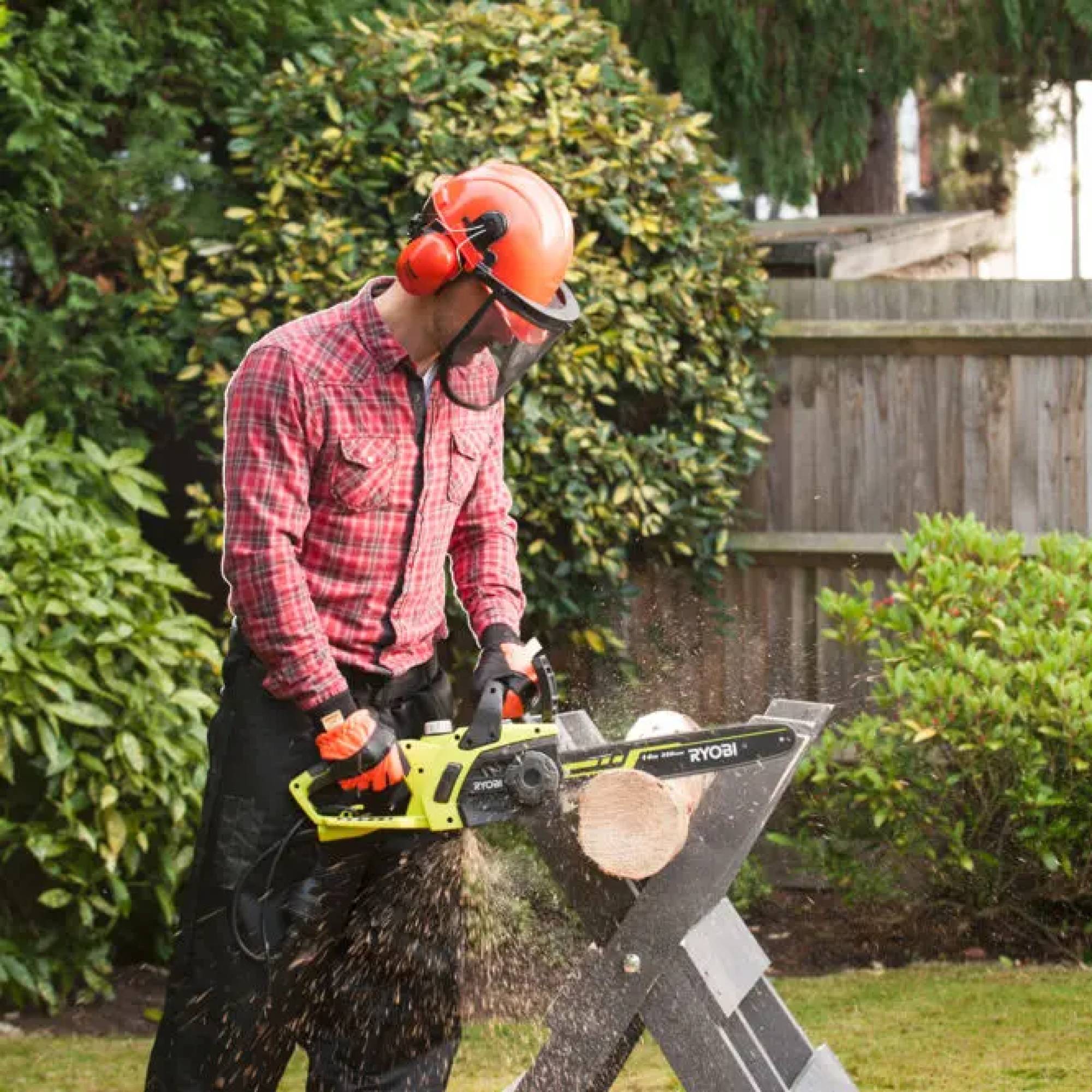 Ryobi - Tronçonneuse électrique filaire RYOBI 1 900 W RCS1935B2C - Image 10