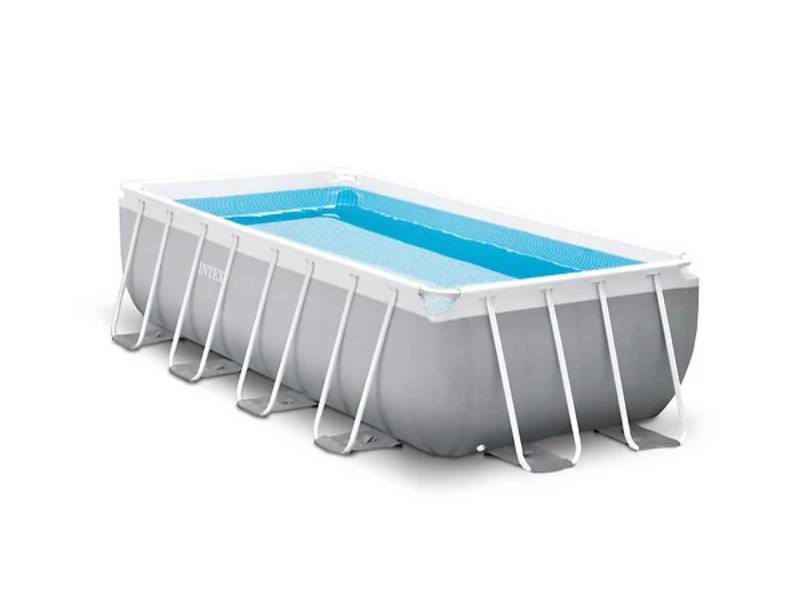 Intex - Kit piscine Prism Frame rectangulaire 4,00 x 2,00 x 1,00 m - Image 1