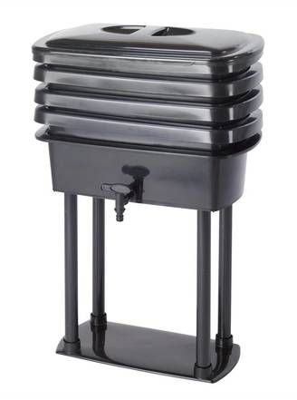 Belli - Lombricomposteur Noir 4 Bacs 32L – BELLIJARDIN