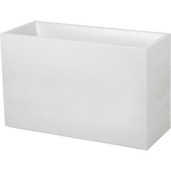 EDA Plastiques - Muret Graphit résine L99.5 H60 cm blanc - Image 4