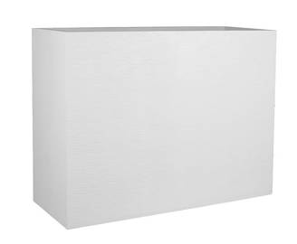 EDA Plastiques - Muret Loft L Graphit blanc cérusé 46L - L.78,5 x l.29,5 x H.60 cm