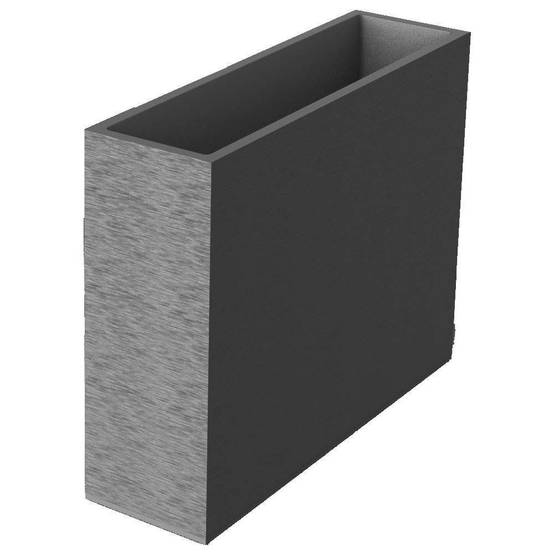 EDA Plastiques - Muret plastique EDA Graphit Loft XL L99,5 H78,5 63L blanc - Image 6