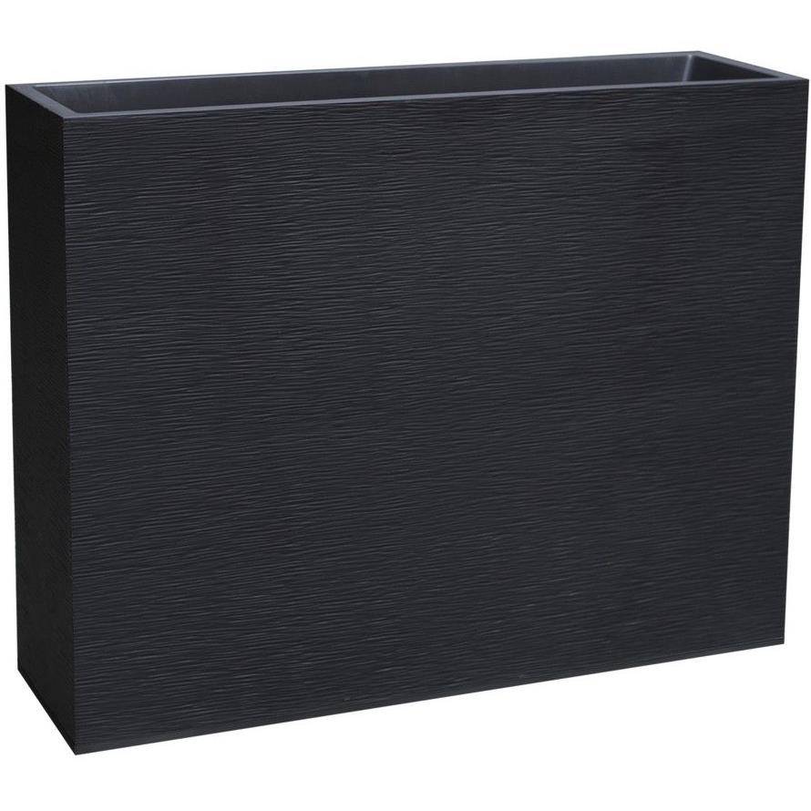 EDA Plastiques - Muret plastique EDA Graphit Loft XL L99,5 H78,5 63L blanc - Image 2