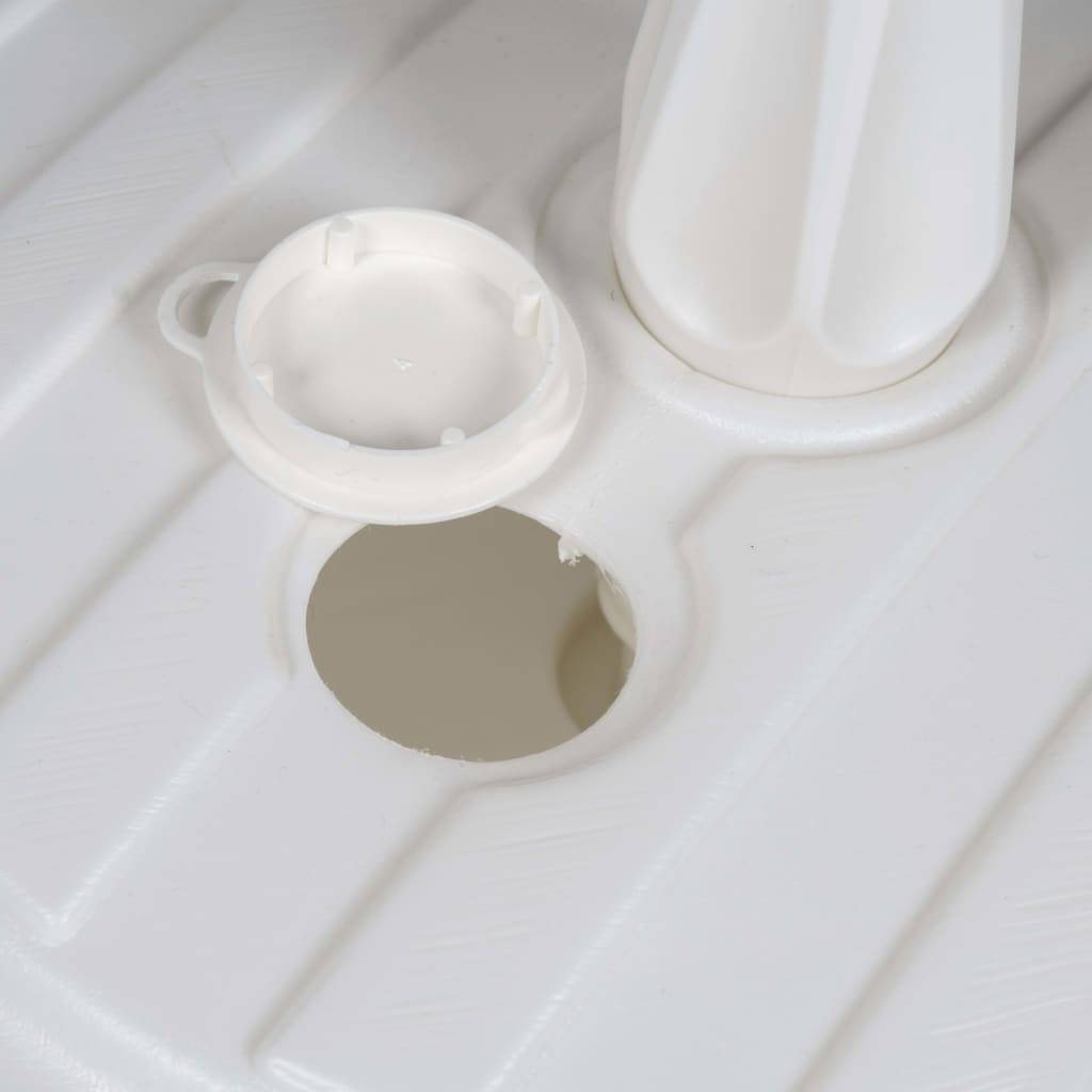 EDA Plastiques - Pied De Parasol Rond Plastique Blanc - EDA - Image 9