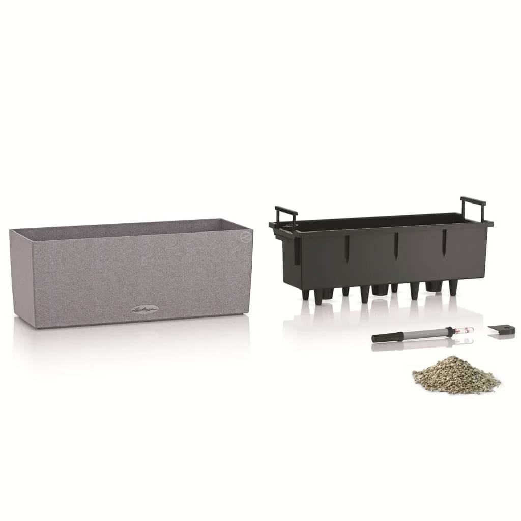Jardinière Lechuza L50 H19 cm gris pierre - Image 9