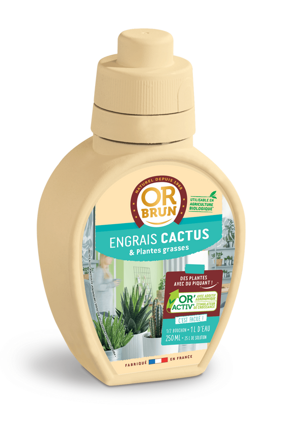Or Brun - Engrais liquide cactus – OR'ACTIV