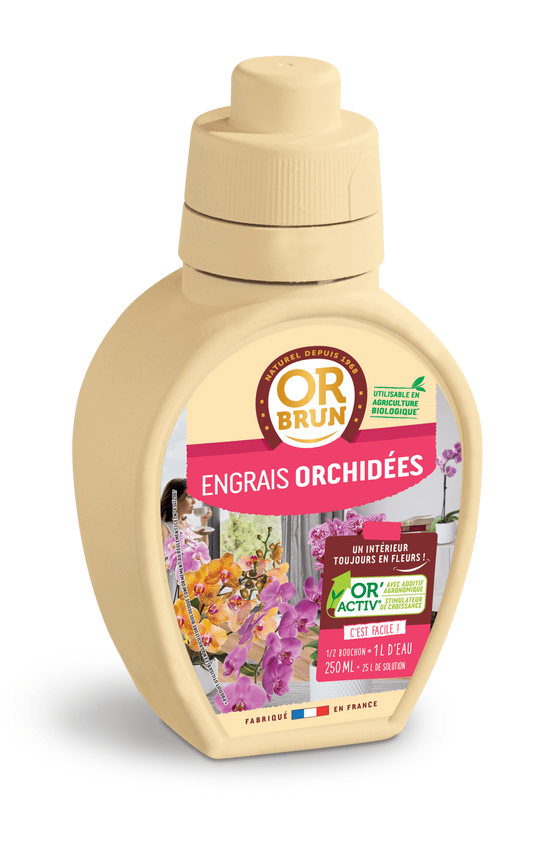 Or Brun - Engrais Liquide Orchidées - OR'ACTIV