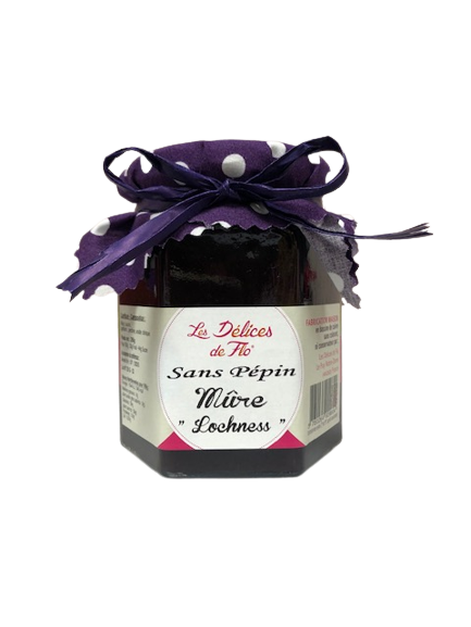 Les Delices de Flo - Confiture de mûres 290 g - LES DÉLICES DE FLO