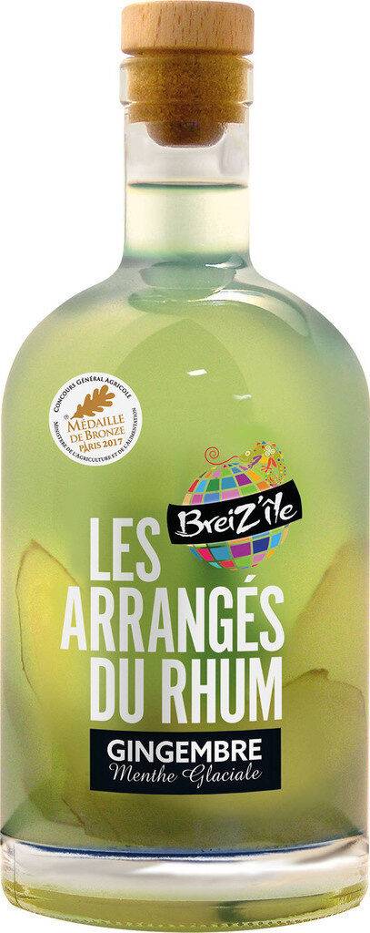 Breiz'ile - BREIZ'ILE - Rhum gingembre menthe glaciale 70cl