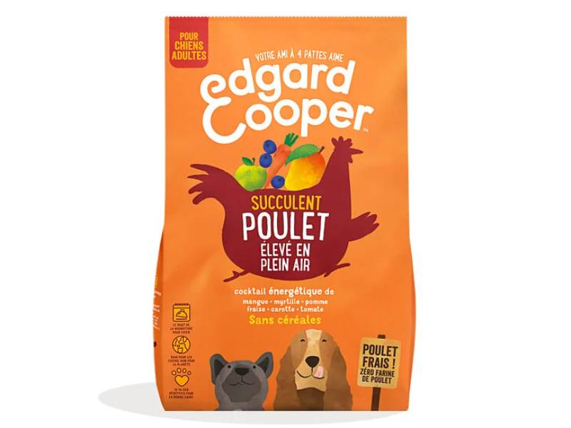 Edgard & Cooper - Croquettes chien adulte sans céréales poulet dinde 2,5 kg - Edgard & Cooper - Image 2