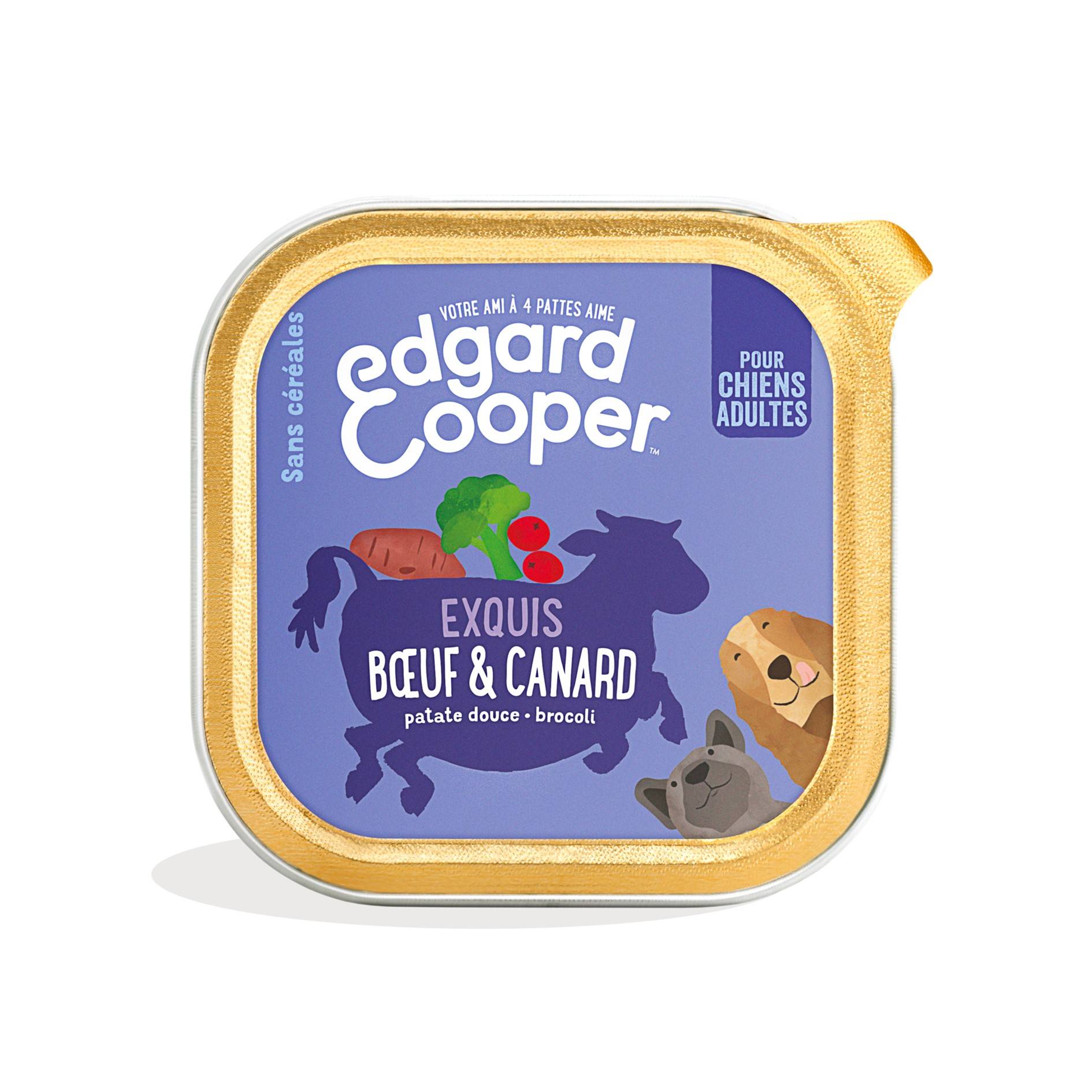 Edgard & Cooper - Pâtée chien adulte sans céréales boeuf canard 150 g - Edgard & Cooper - Image 4