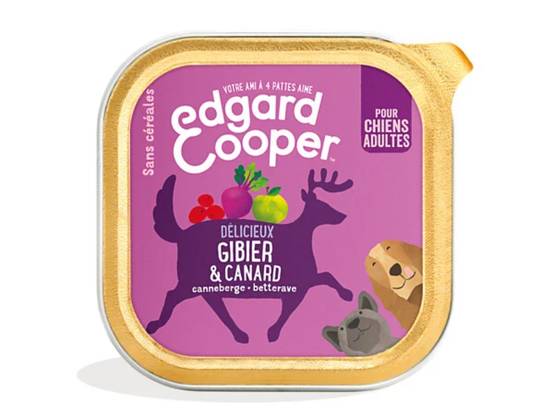 Edgard & Cooper - Pâtée chien adulte sans céréales gibier canard 150 g - Edgard & Cooper - Image 12
