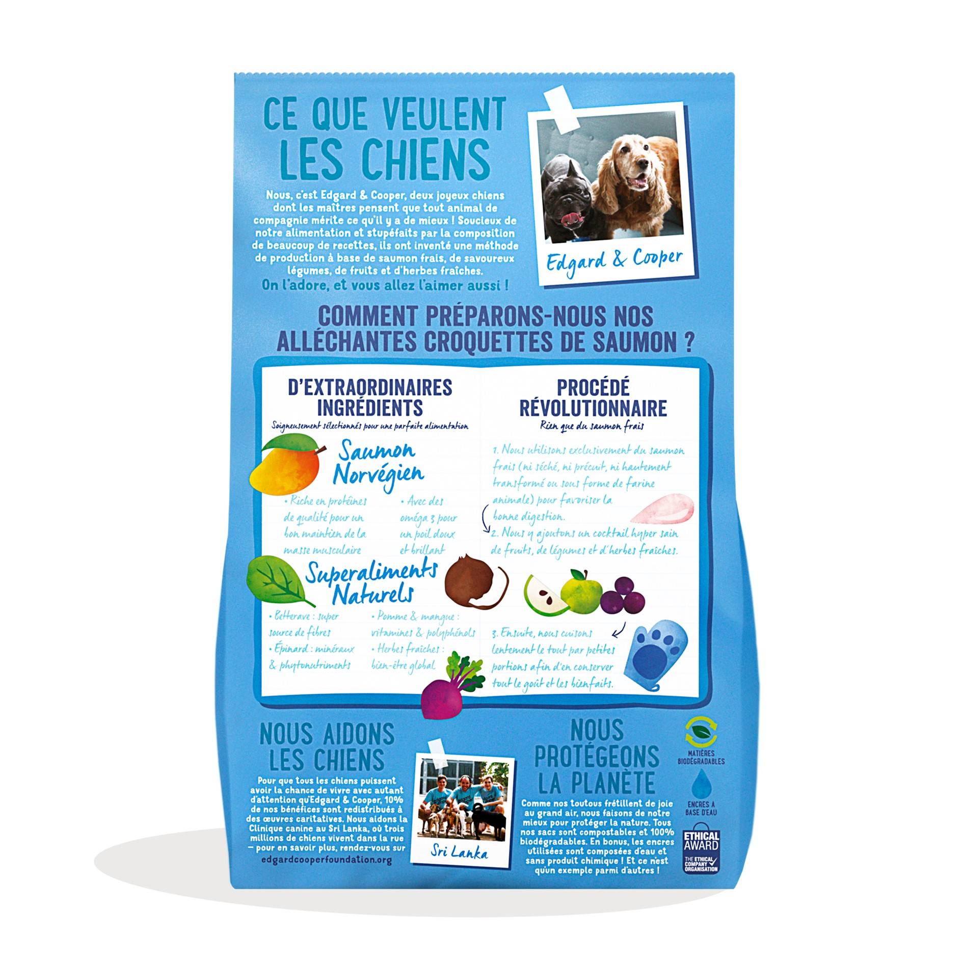 Edgard & Cooper - Croquettes chien adulte sans céréales saumon 2,5 kg - Edgard & Cooper - Image 9