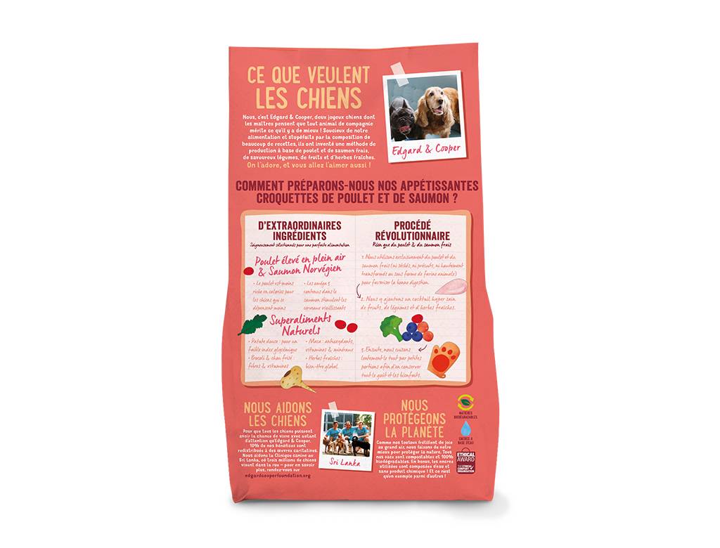 Edgard & Cooper - Croquettes chien senior sans céréales poulet saumon 7 kg - Edgard & Cooper - Image 6