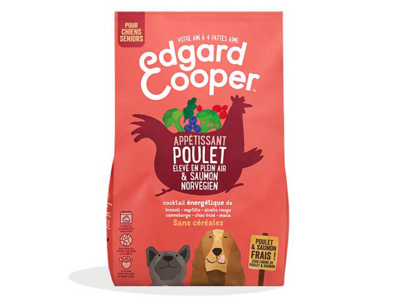 Edgard & Cooper - Croquettes chien senior sans céréales poulet saumon 7 kg - Edgard & Cooper - Image 2