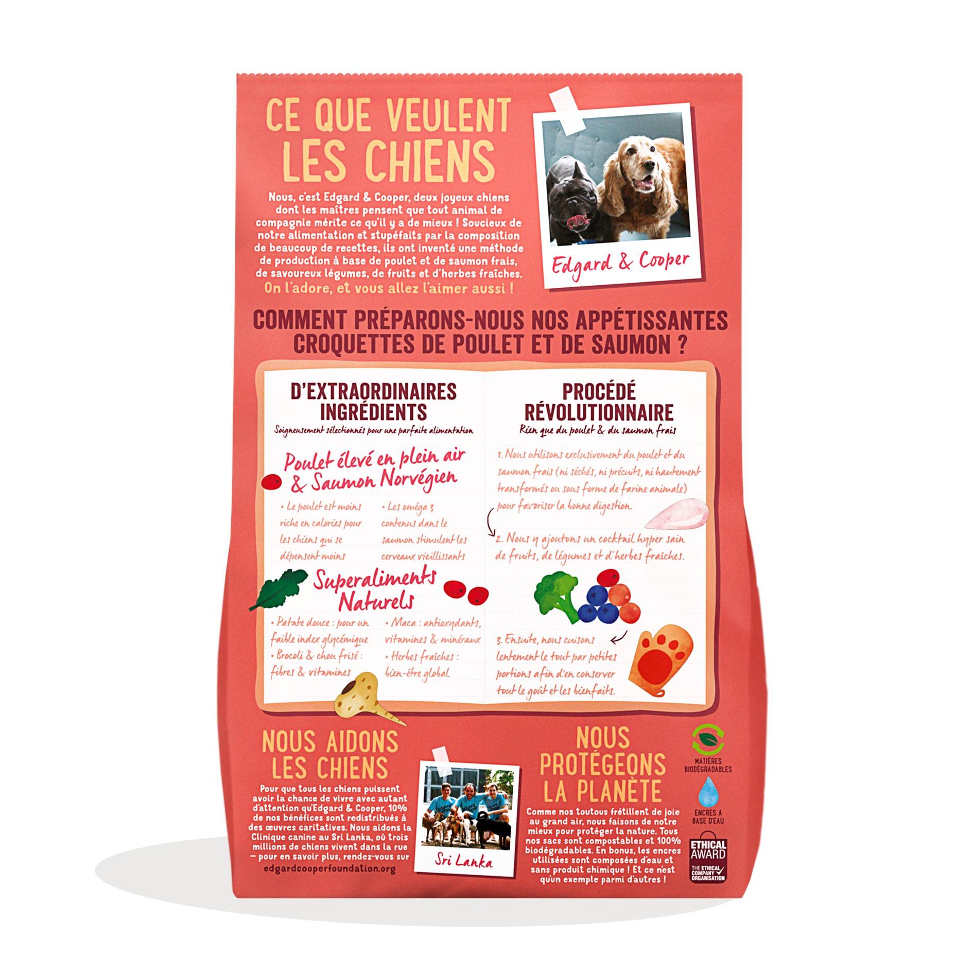 Edgard & Cooper - Croquettes chien senior sans céréales poulet saumon 7 kg - Edgard & Cooper - Image 7