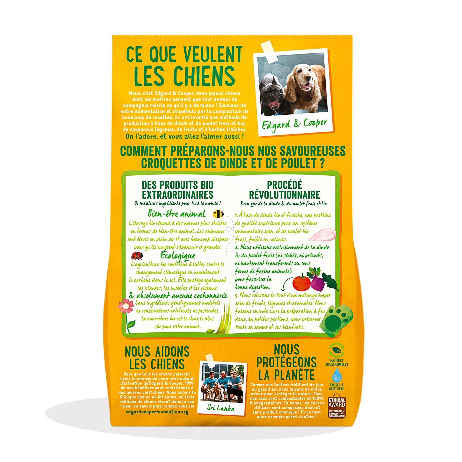 Edgard & Cooper - Croquettes chien adulte sans céréales bio poulet dinde 700 g - Edgard & Cooper - Image 7