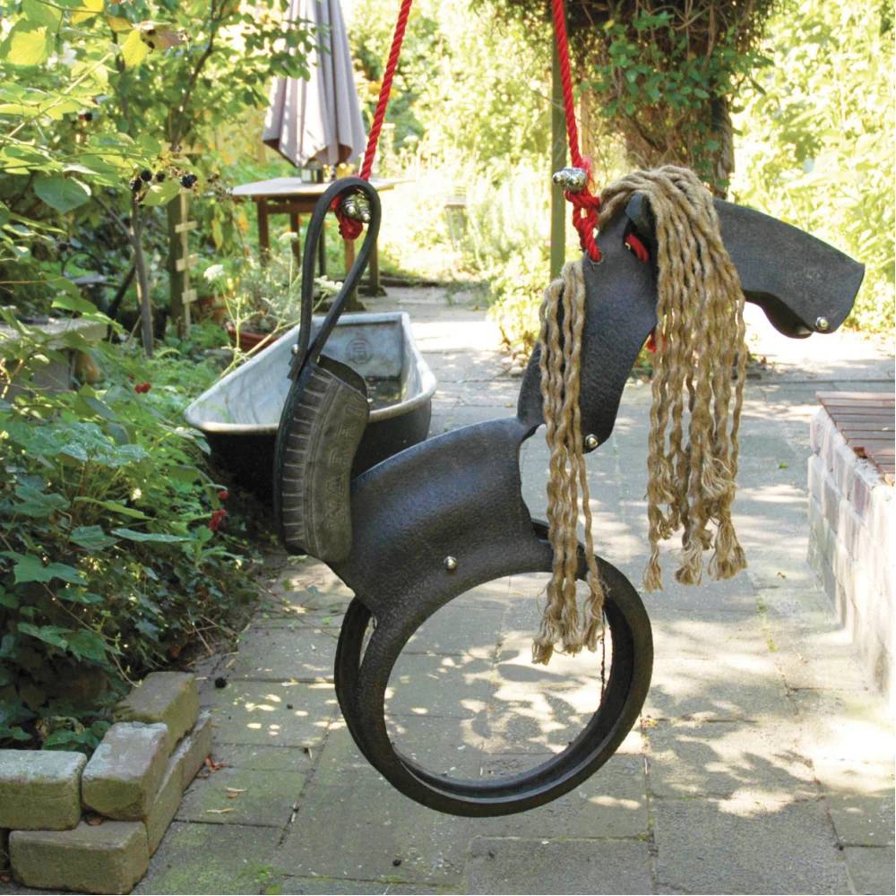 Esschert Design - Balançoire cheval Pneu - ESSCHERT DESIGN - Image 2