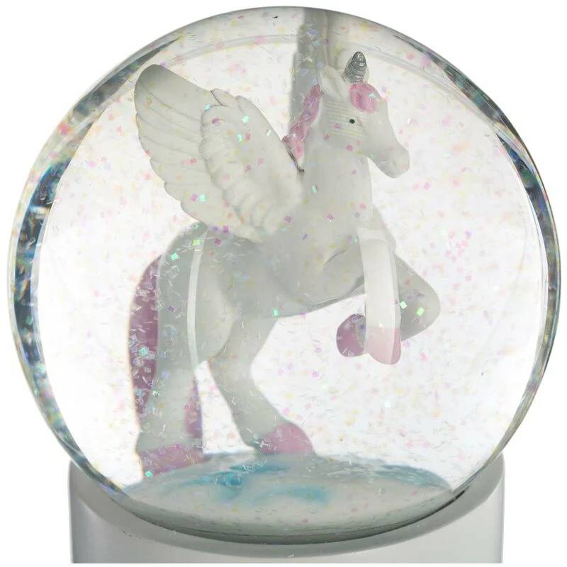 Boule à neige licorne - ATMOSPHERA
