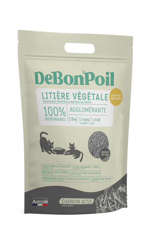 Essentiel - Litière pour Chat Soja Charbon - ESSENTIEL - Image 2