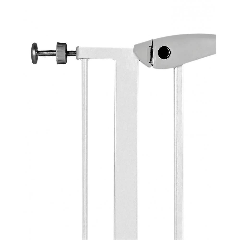 Barrière pour chiens métal blanc 75-85x76 cm - TRIXIE