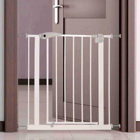 Barrière pour chiens métal blanc 75-85x76 cm - TRIXIE - Image 2