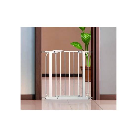 Barrière pour chiens métal blanc 75-85x76 cm - TRIXIE - Image 5
