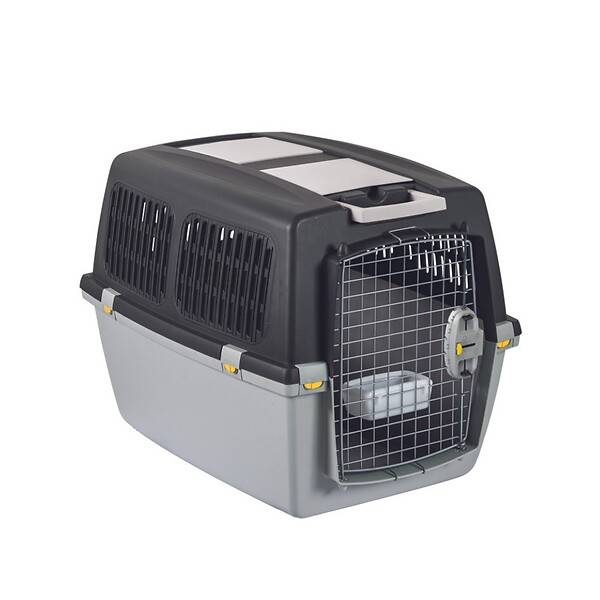Cage de Transport Gulliver 5 Résine Gris 58x60x79 cm - ZOLUX