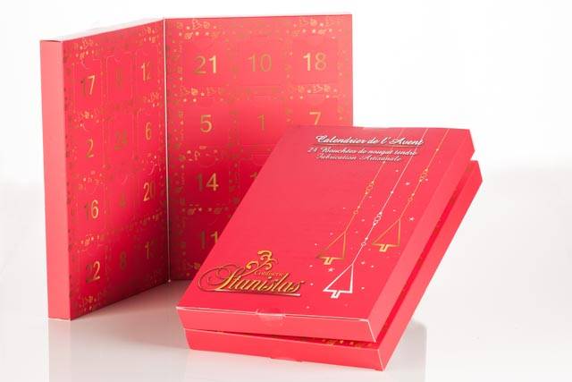 Confiserie Stanislas - Calendrier de l'avent - 24 bouchées de nougats - Image 2