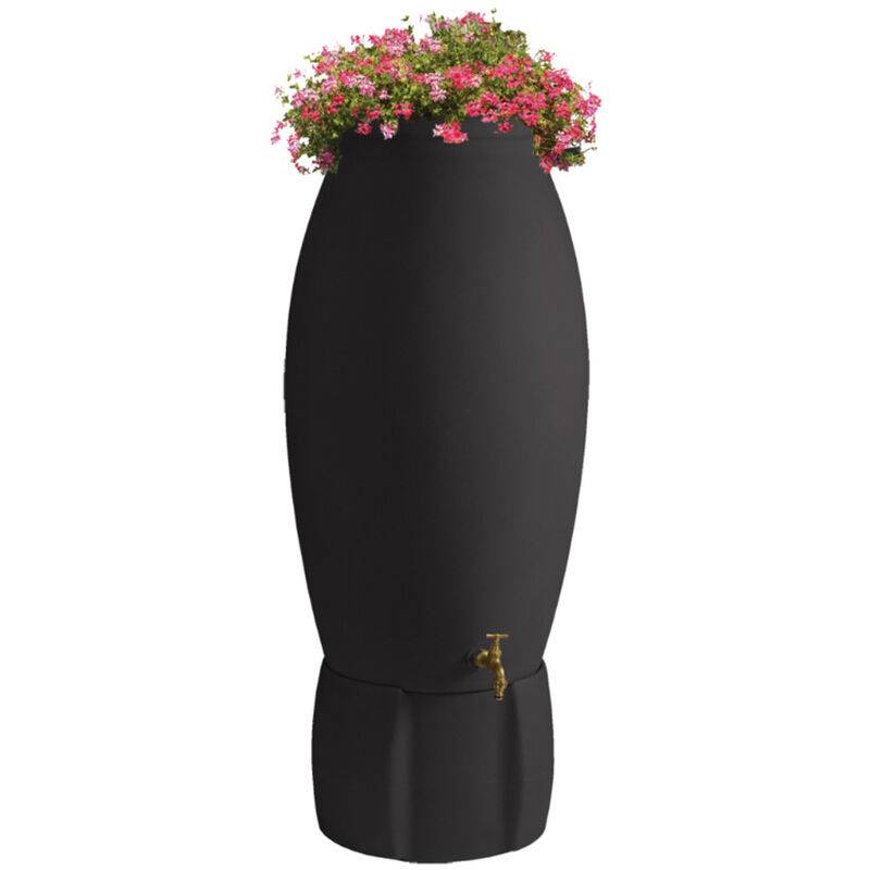 Belli - Récupérateur d'eau de pluie 235L Jarre Anthracite - BELLI - Image 2