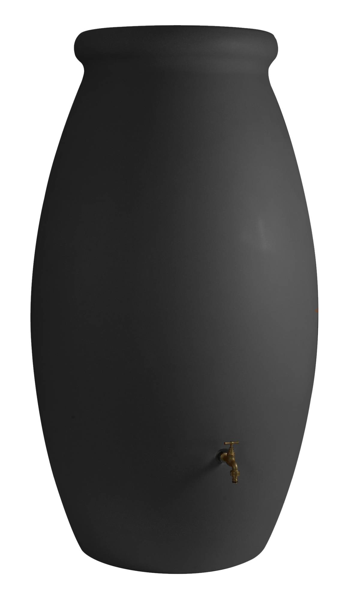 Belli - Récupérateur d'eau de pluie 500L robinet et collecteur inclus jarre PVC gris anthracite -BELLI - Image 2