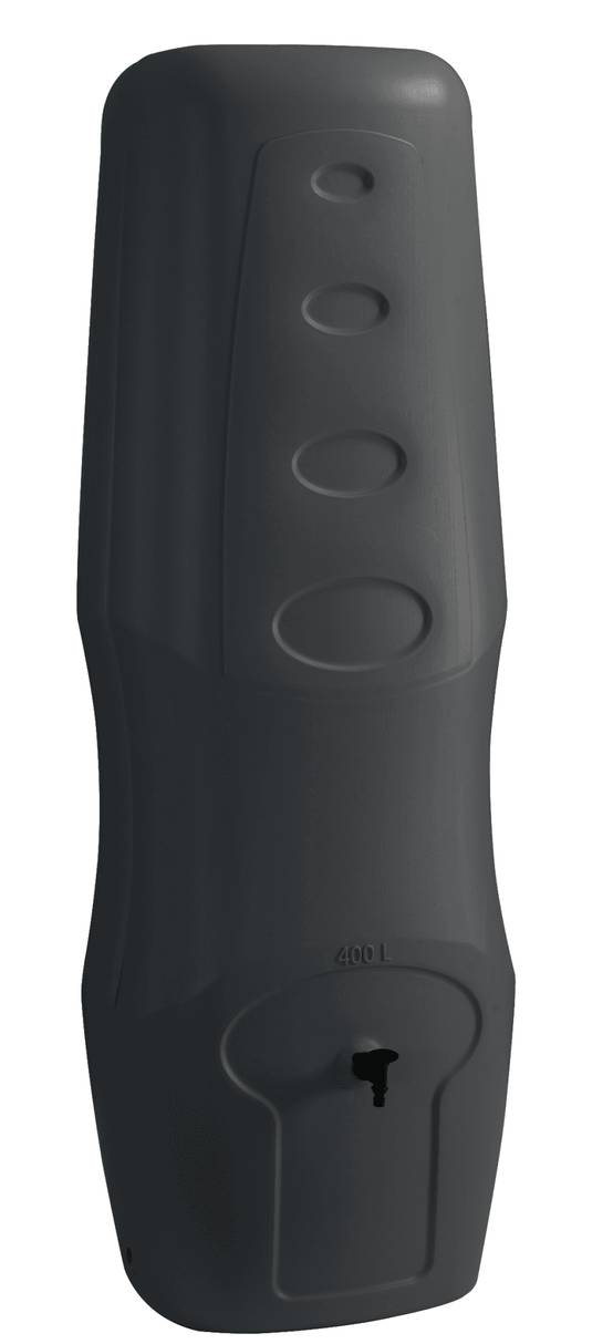 Belli - Récupérateur d'eau de pluie mural 400L anthracite - BELLI - Image 1