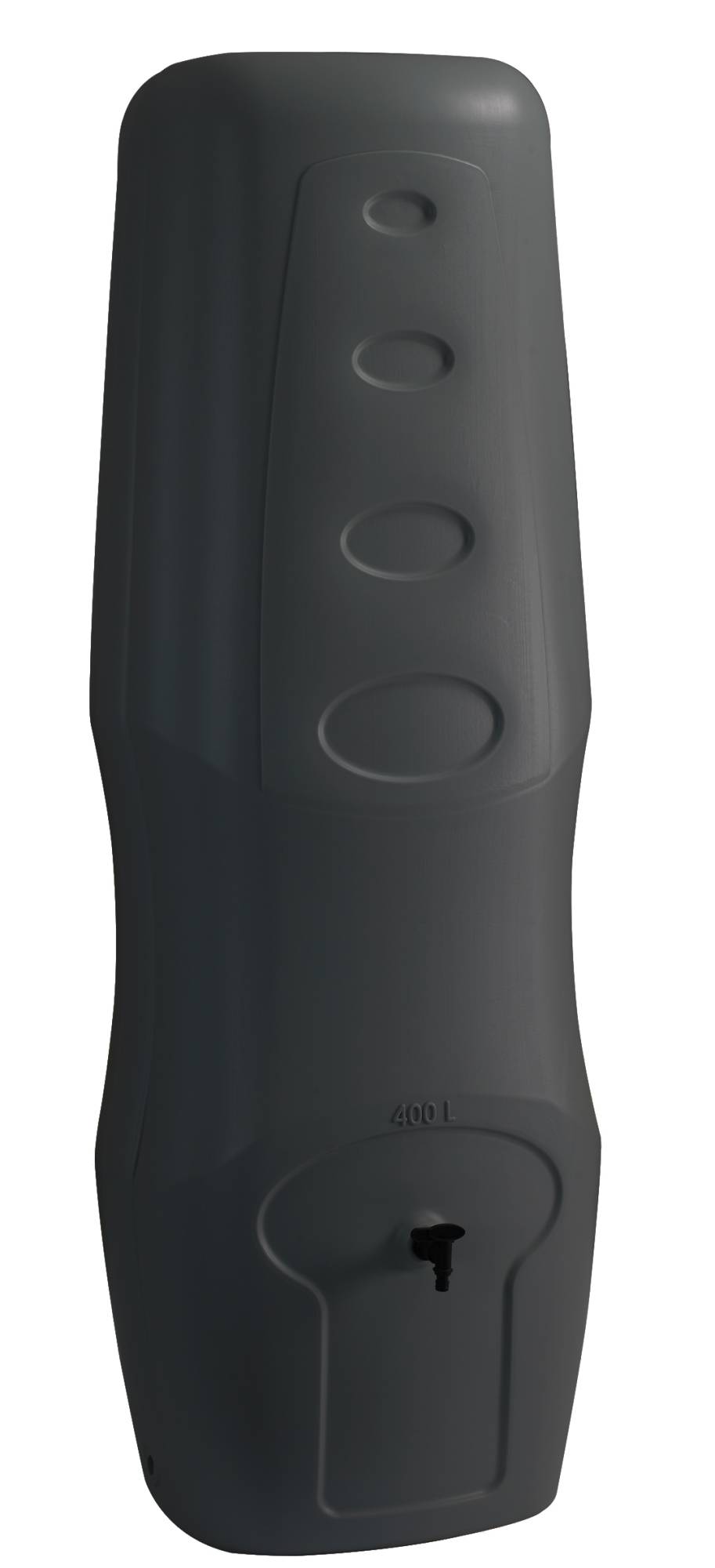 Belli - Récupérateur d'eau de pluie mural 400L anthracite - BELLI - Image 1